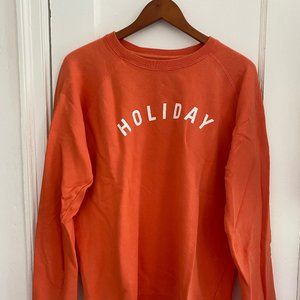 Holiday Faded Tangerine Sweatshirt